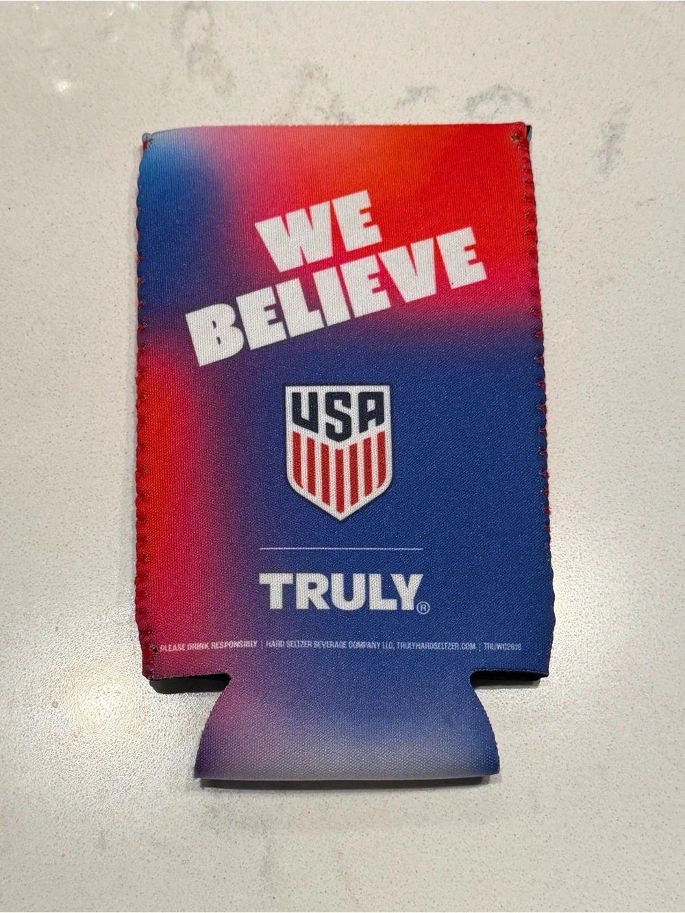 USA World Cup truly koozie for drink us men’s soccer team we believe